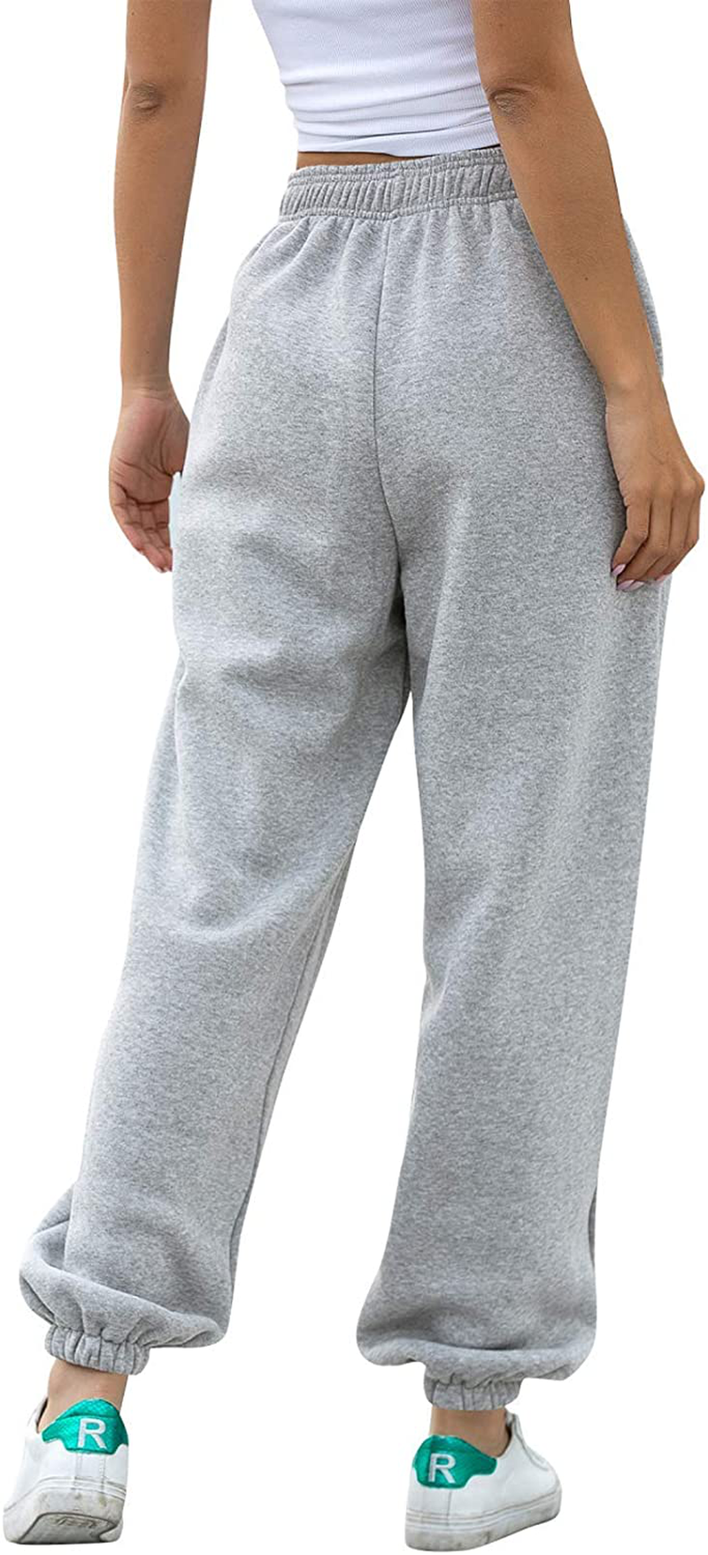 VINMEN Cinch Bottom Sweatpants for Women with Pockets Apparel & Accessories > Clothing > Activewear Kylie Max   