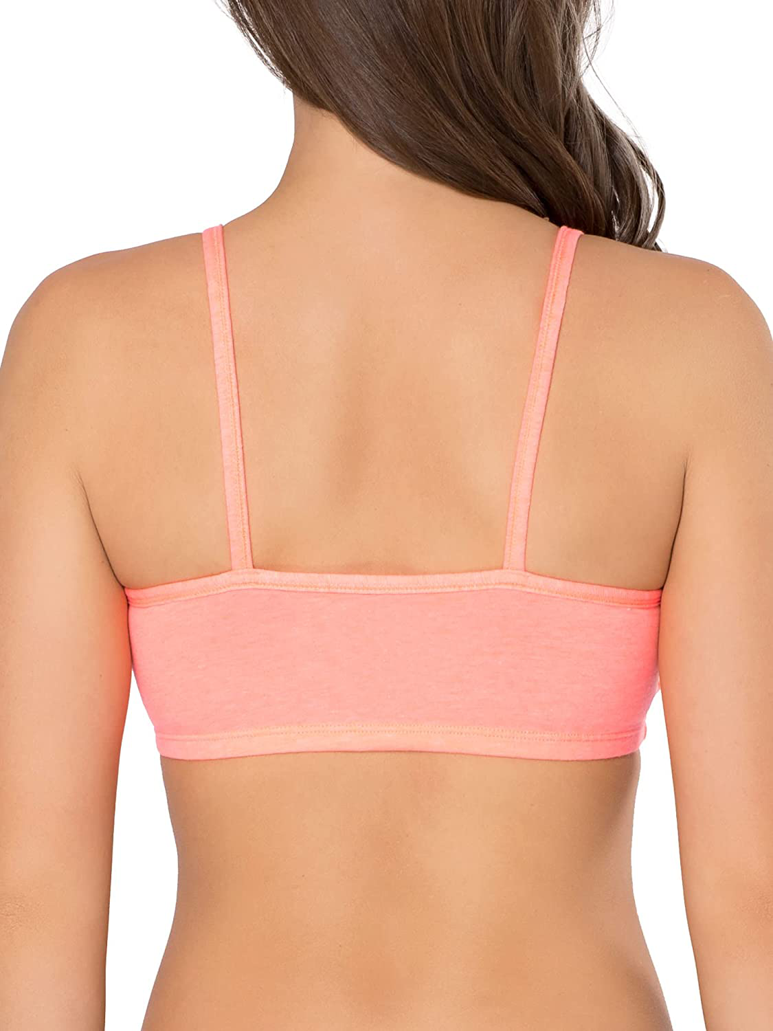 Fruit of the Loom Women'S Spaghetti Strap Cotton Pullover Sports Bra Apparel & Accessories > Clothing > Underwear & Socks > Bras Kylie Max   