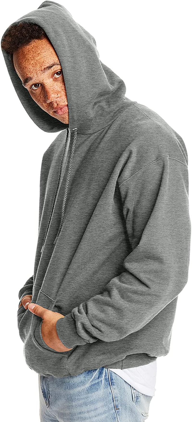 Hanes Men’S Ultimate Cotton Heavyweight Pullover Hoodie Sweatshirt Apparel & Accessories > Clothing > Activewear Kylie Max   