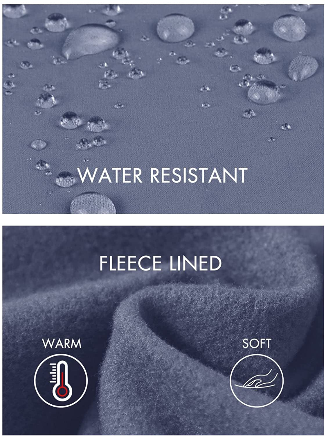 BALEAF Women'S Fleece Lined Pants Water Resistant Sweatpants High Waisted Thermal Joggers Winter Running Hiking Pockets Apparel & Accessories > Clothing > Activewear Kylie Max   