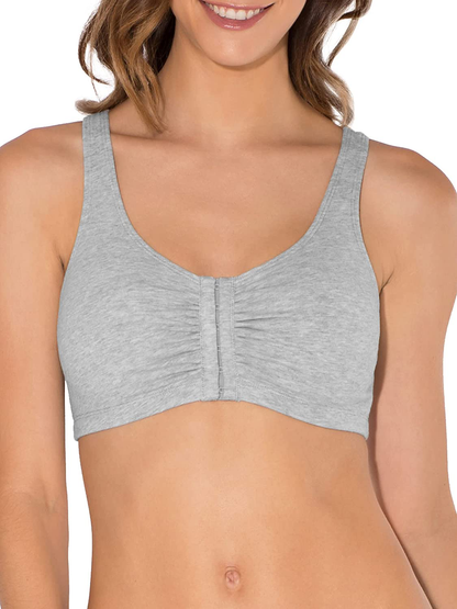 Fruit of the Loom Women'S Front Closure Cotton Bra Apparel & Accessories > Clothing > Underwear & Socks > Bras Kylie Max   