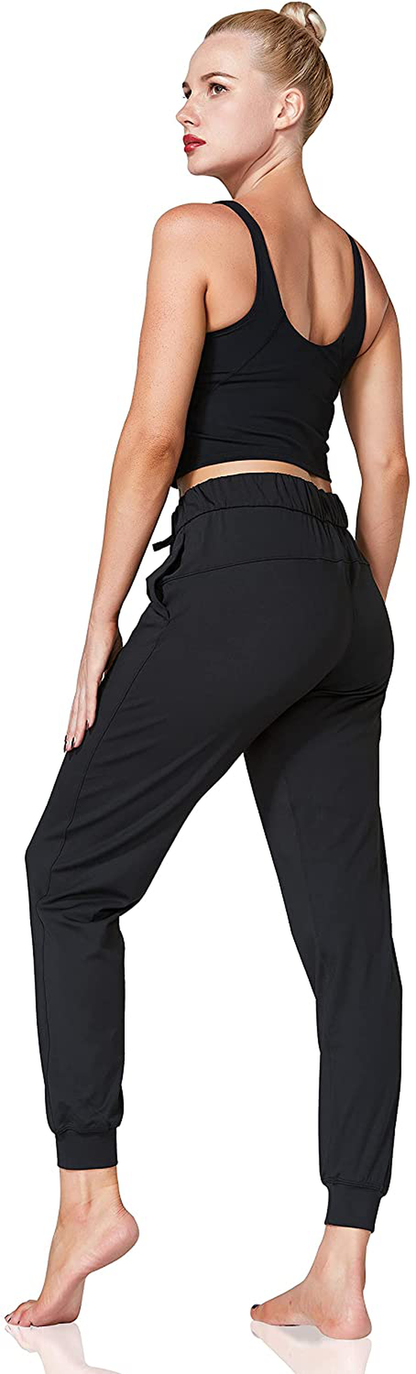 Sunzel Women Lightweight Joggers Pants with Pockets, Super Soft Quick Dry Lounge Sweatpants for Yoga Workout Running Casual Apparel & Accessories > Clothing > Activewear Kylie Max   