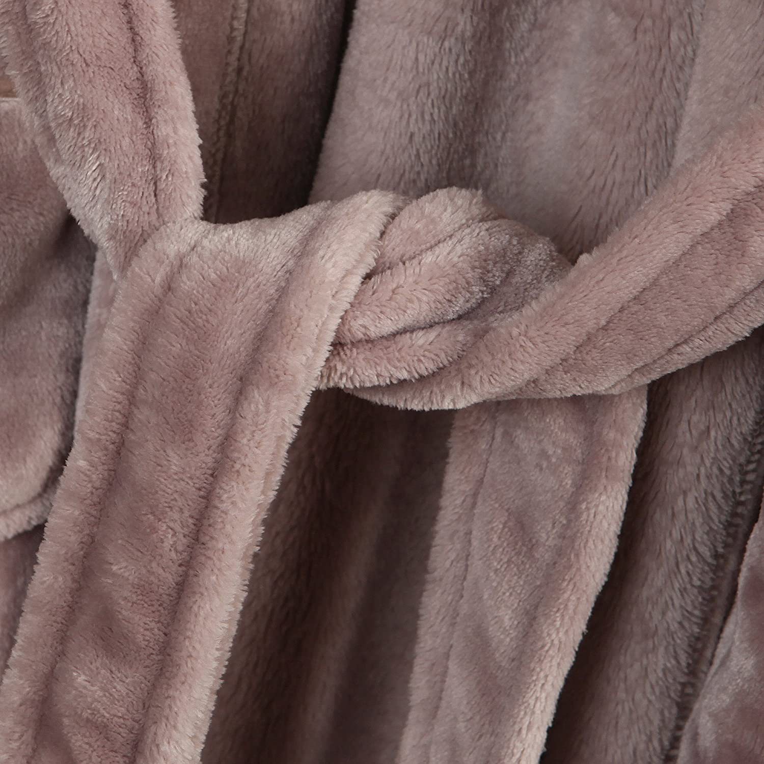 Richie House Women'S Plush Soft Warm Fleece Bathrobe Robe RH1591 Apparel & Accessories > Clothing > Sleepwear & Loungewear > Robes Kylie Max   