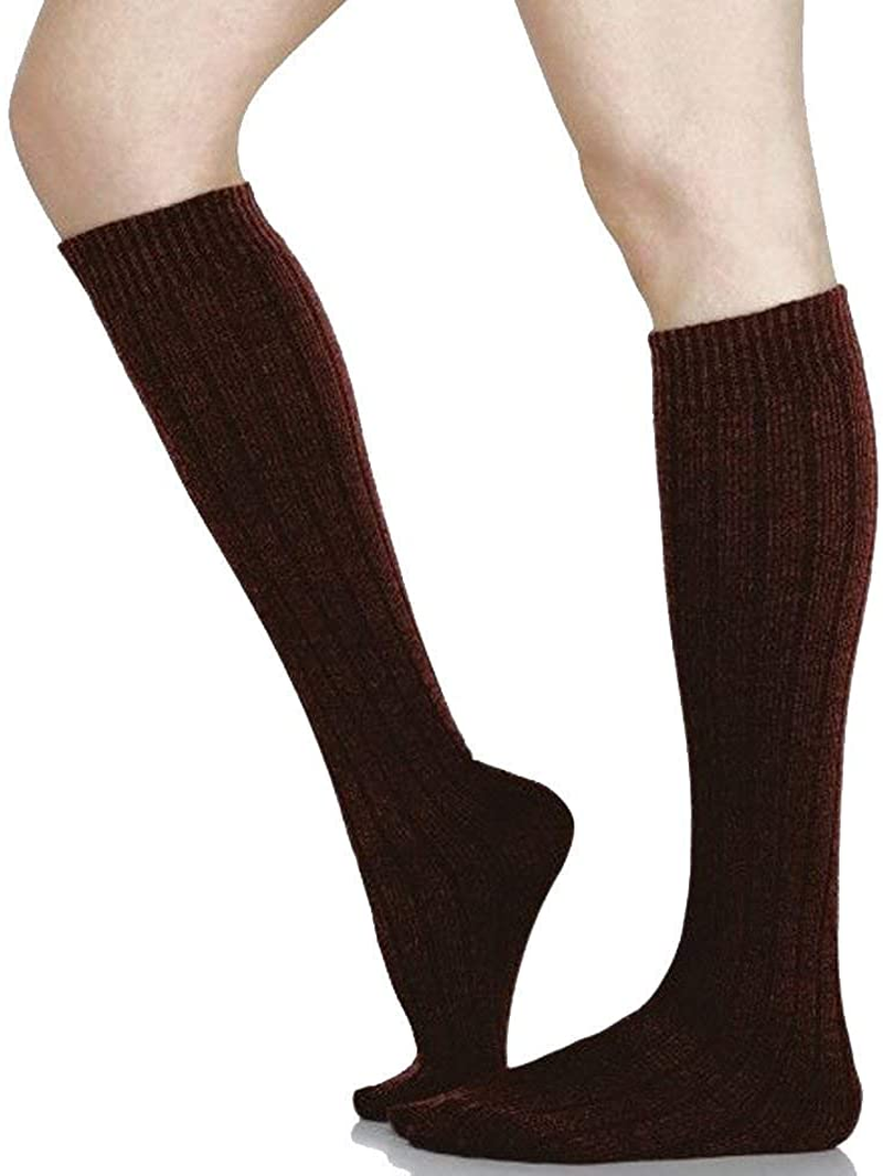 SPANX Topless Ribbed Trouser Socks Hosiery Apparel & Accessories > Clothing > Underwear & Socks > Shapewear SPANX Brown Rib Fuller Calf 