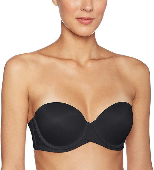 Maidenform Women's Stay Put Strapless Bra Se6990 Apparel & Accessories > Clothing > Underwear & Socks > Bras Maidenform Black 38DD 