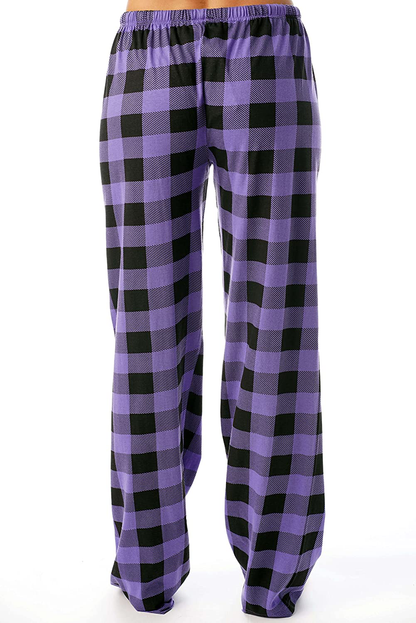 Just Love Women Buffalo Plaid Pajama Pants Sleepwear Apparel & Accessories > Clothing > Sleepwear & Loungewear > Pajamas Kylie Max   