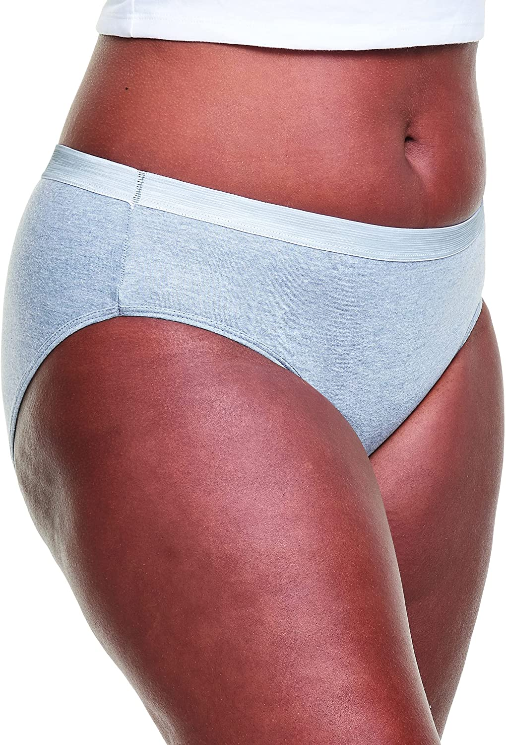 Hanes Women'S Sporty Cotton Hipster Underwear, Available in Multiple Pack Sizes Apparel & Accessories > Clothing > Underwear & Socks > Underwear Hanes   