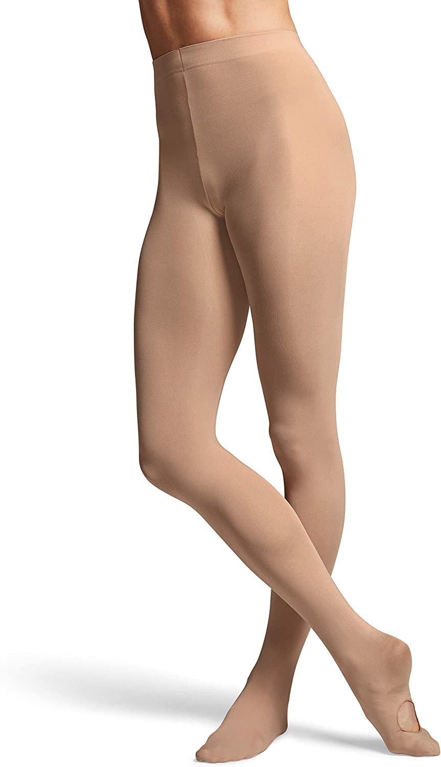 BLOCH Women'S Ladies Contoursoft Adaptatoe Tights Apparel & Accessories > Clothing > Underwear & Socks > Shapewear Bloch Bloch Tan Small 