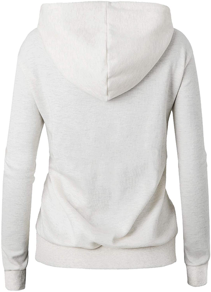 GIVON Womens Comfortable Long Sleeve Lightweight Zip-Up Hoodie with Kanga Pocket(Xs~4Xl) Apparel & Accessories > Clothing > Activewear Kylie Max   