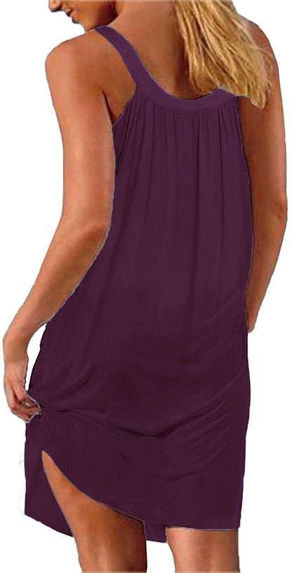 Bluetime Women'S Beach Bathing Suit Swimsuit Cover Ups Swimwear Summer Halter Dress Apparel & Accessories > Clothing > Swimwear Kylie Max   