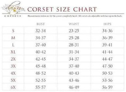 Daisy Corsets Lavish White Sheer Lace over Bust Corset Apparel & Accessories > Clothing > Underwear & Socks > Lingerie Daisy corsets   