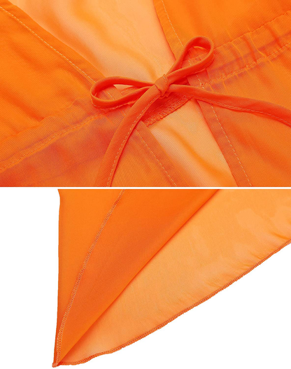Ekouaer Cover up Women Bathing Suit Coverups Short Swim Cardigan Chiffon Pool Kimino Sheer Bikini Beachdress Apparel & Accessories > Clothing > Swimwear Kylie Max   