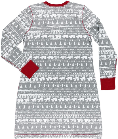 Lazy One Scoop-Neck Sleep Shirt, Nightshirts for Women, Animal-Themed Designs Apparel & Accessories > Clothing > Sleepwear & Loungewear > Nightgowns Kylie Max   