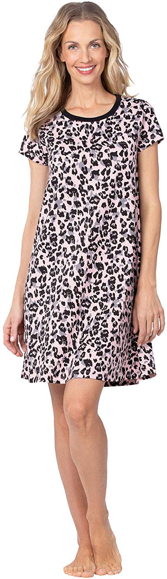 Pajamagram Short Sleeve Pullover Nightgown - Women Apparel & Accessories > Clothing > Dresses Kylie Max   
