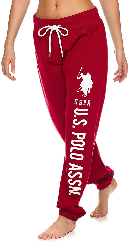 U.S. Polo Assn. Essentials Womens French Terry Joggers – Sweatpants for Women Apparel & Accessories > Clothing > Activewear Kylie Max   