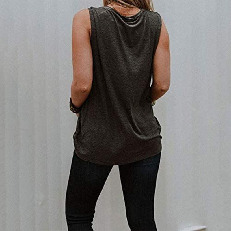 JINTING Summer Sunflower Graphic Tank Tops for Women Graphic Tank Tops Sleeveless Graphic Tee Shirts Letter Print Tank Top Apparel & Accessories > Clothing > Activewear Kylie Max   