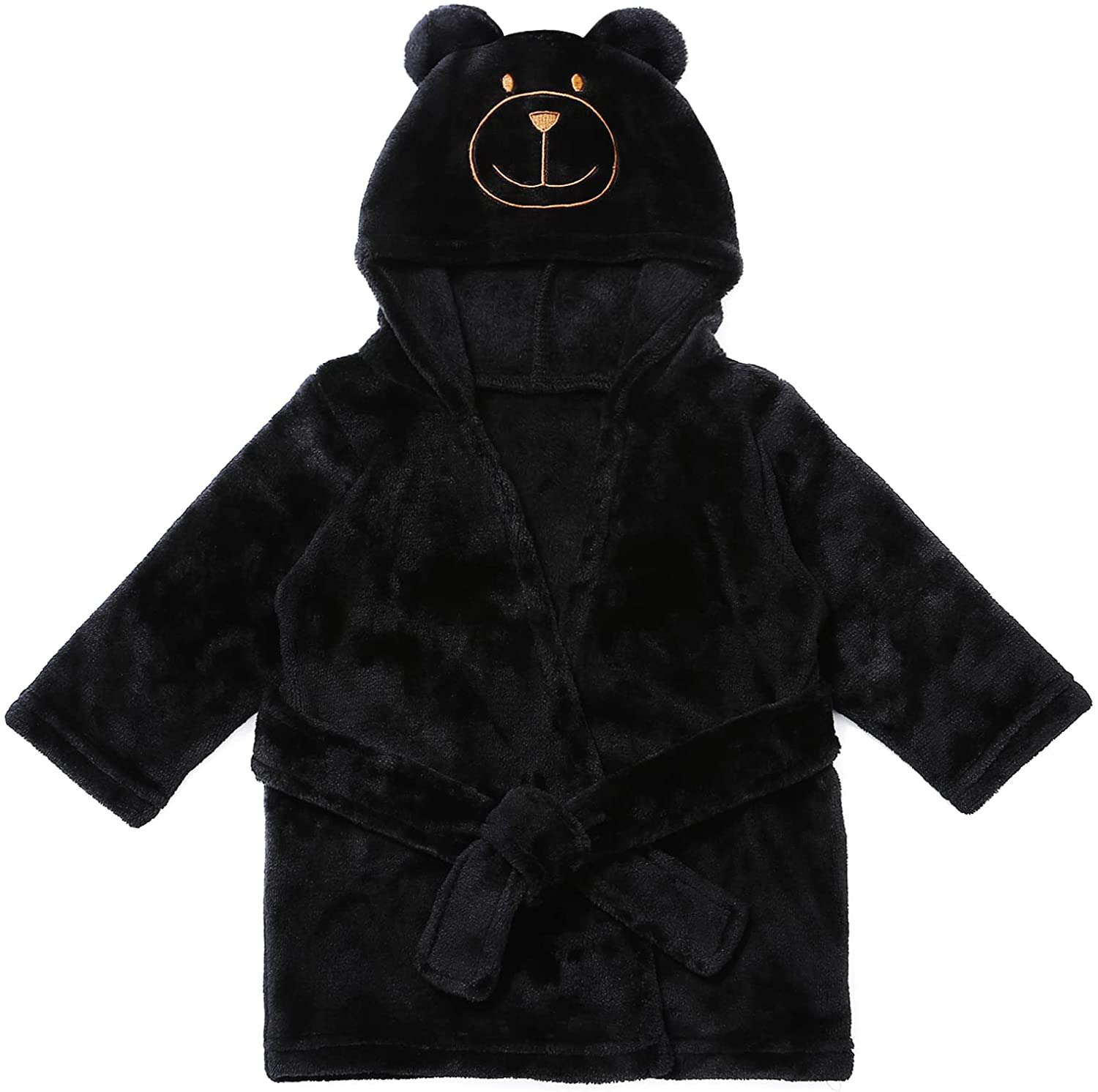 Pro Goleem Unisex Baby-Robe Soft Plush Hooded Bathrobe for Newborn Baby Gifts, One Size, 0-9 Months Apparel & Accessories > Clothing > Sleepwear & Loungewear > Robes Kylie Max   