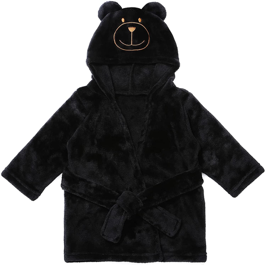 Pro Goleem Unisex Baby-Robe Soft Plush Hooded Bathrobe for Newborn Baby Gifts, One Size, 0-9 Months Apparel & Accessories > Clothing > Sleepwear & Loungewear > Robes Kylie Max   