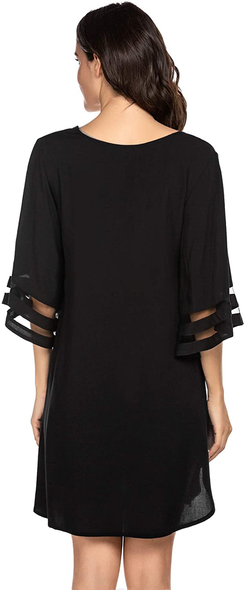 Ekouaer Women'S Swim Cover Ups for Beach Swimwear, Summer Casual Loose Sun Dress Apparel & Accessories > Clothing > Swimwear Kylie Max   