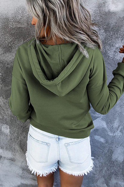 Ezymall Womens Casual Hoodies Pullover Tops Drawstring Long Sleeve Sweatshirts Fall Clothes with Pocket Apparel & Accessories > Clothing > Activewear Kylie Max   
