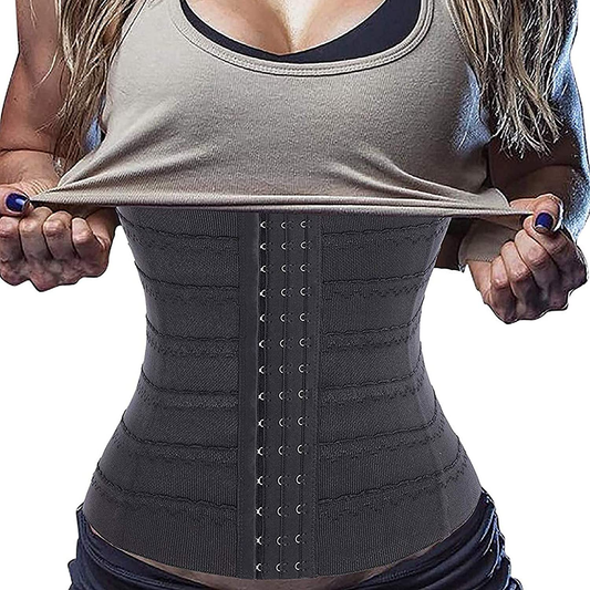 Women'S Corset Top Low Back Waist Trainer Corset Bustier Body Shaper Girdle Trimmer Fashion Sexy Corset Bustier Top Apparel & Accessories > Clothing > Underwear & Socks > Lingerie ayaso Black Medium 