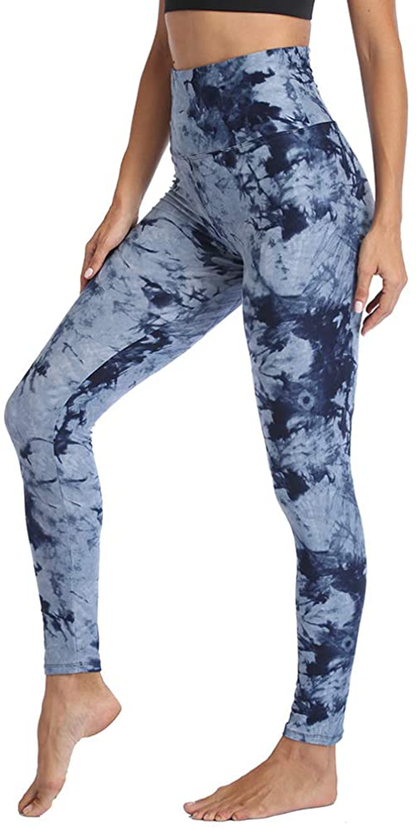 Gayhay High Waisted Leggings for Women - Soft Opaque Slim Tummy Control Printed Pants for Running Cycling Yoga Apparel & Accessories > Clothing > Activewear GAYHAY Cowboy Large-X-Large 