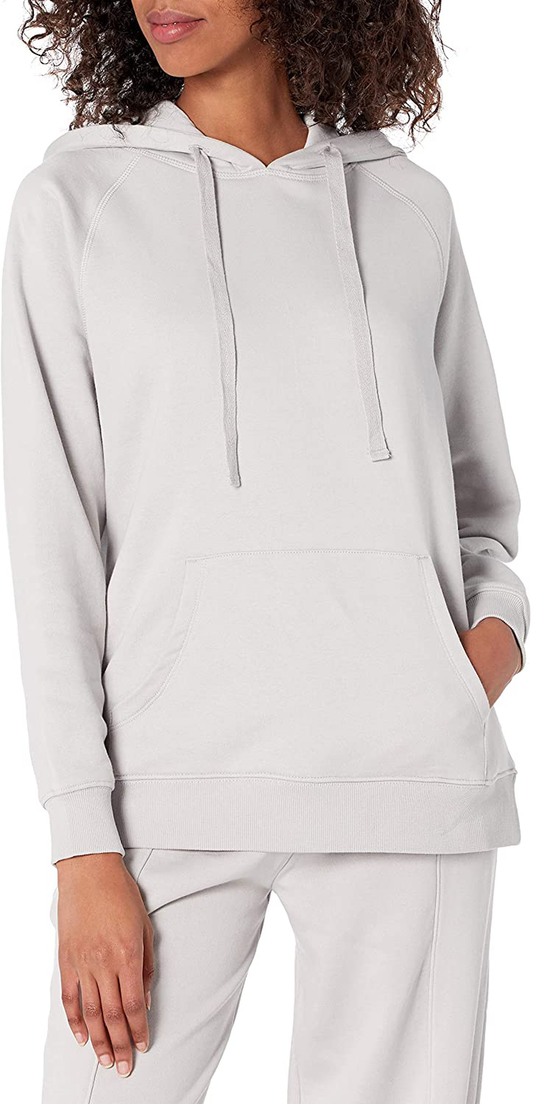 The Drop Women'S Renee Street-Fleece Coverstitched Utility Hoodie Apparel & Accessories > Clothing > Activewear Kylie Max   