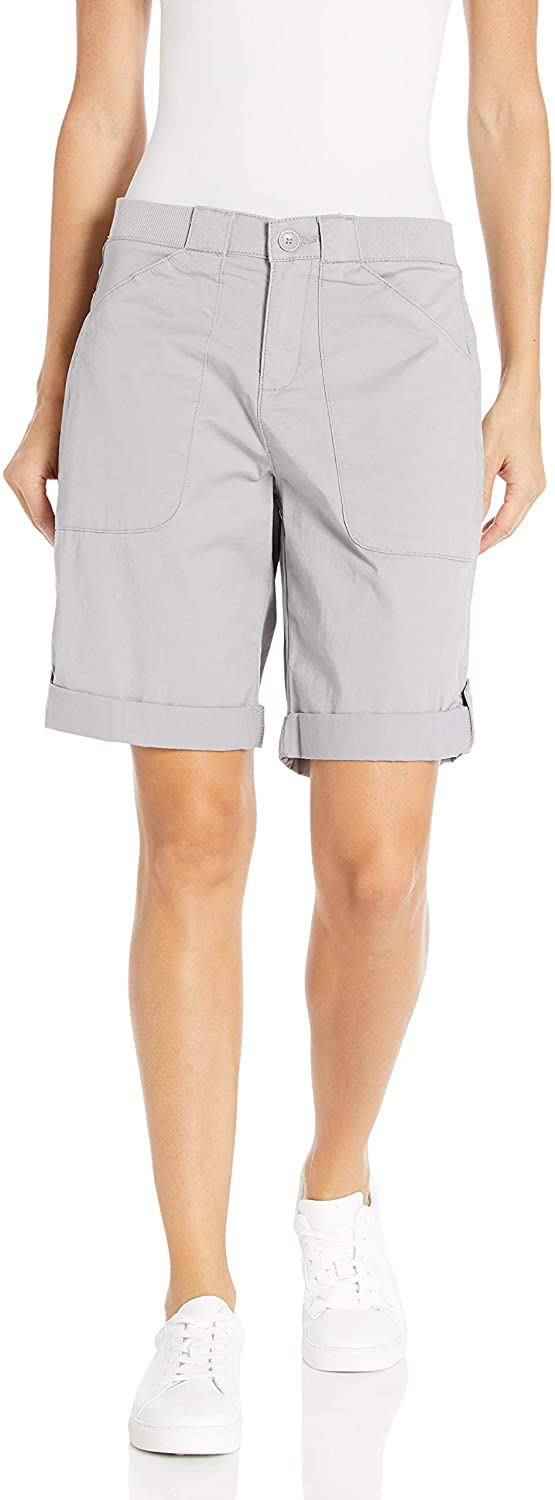 Lee Women'S Flex-To-Go Relaxed Fit Utility Bermuda Short Apparel & Accessories > Clothing > Shorts Kylie Max   