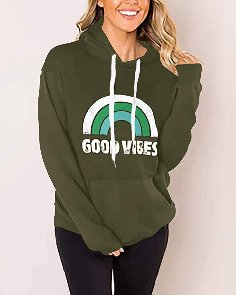 LACOZY Women'S Hoodies Long Sleeve Shirt Casual Graphic Tee Shirt Fall Clothes for Women Tops Blouse Apparel & Accessories > Clothing > Activewear Kylie Max   