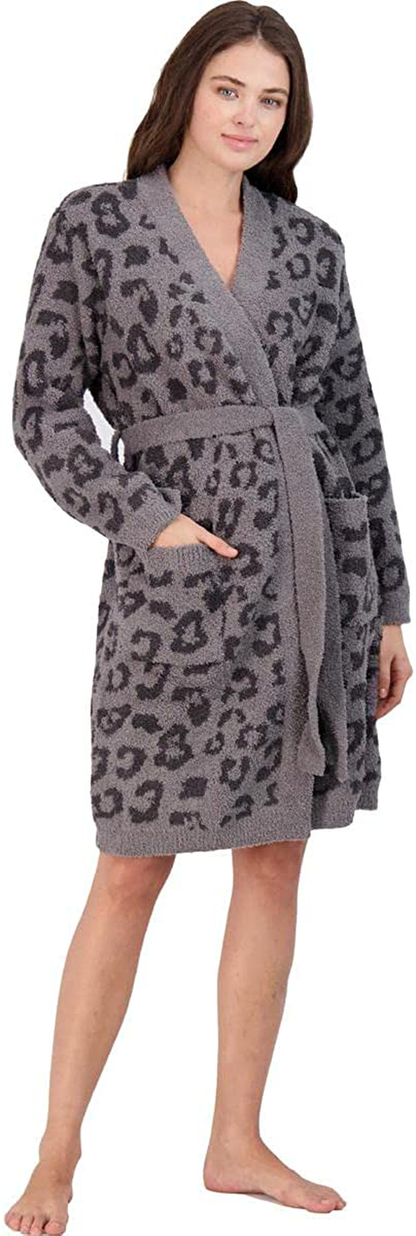 Barefoot Dreams Cozychic Barefoot in the Wild Robe Apparel & Accessories > Clothing > Sleepwear & Loungewear > Robes Kylie Max   