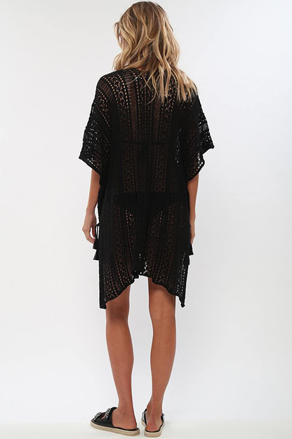 Wander Agio Beach Swimsuit for Women Sleeve Coverups Bikini Cover up Net Apparel & Accessories > Clothing > Swimwear Kylie Max   