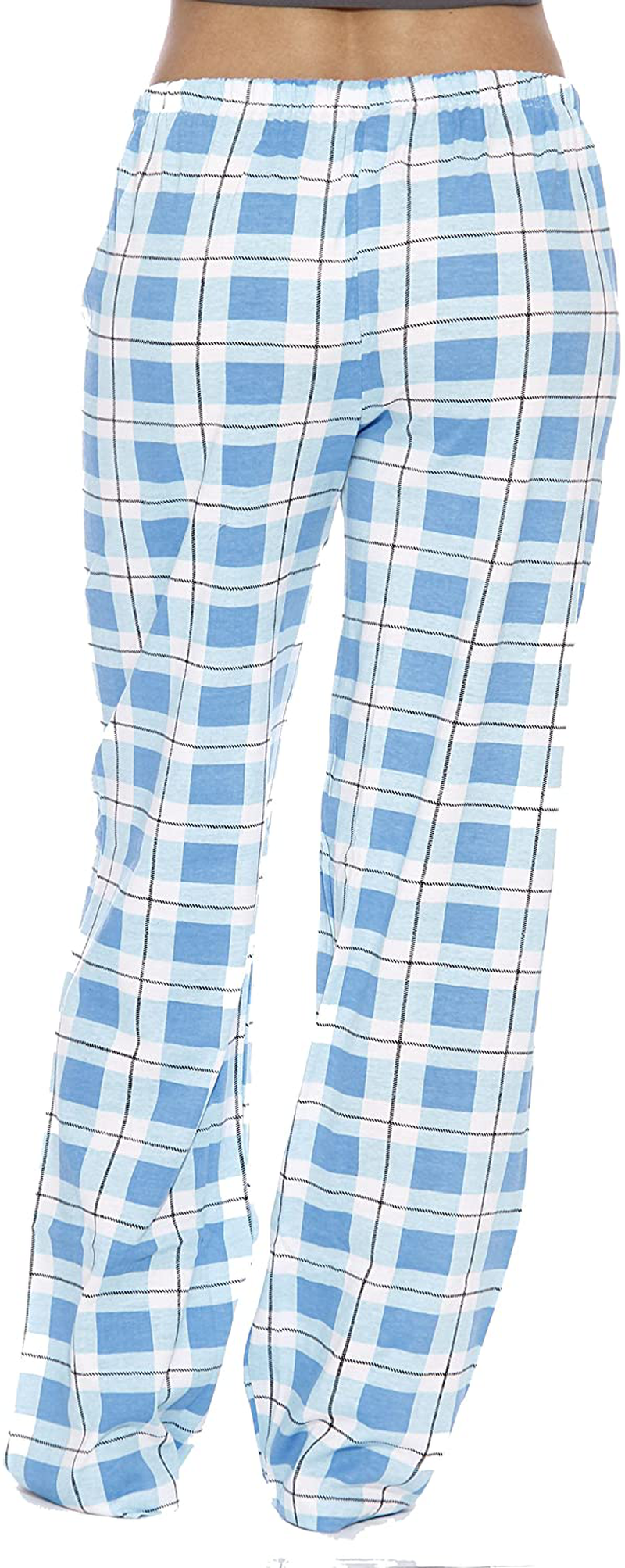 Just Love 100% Cotton Jersey Women Plaid Pajama Pants Sleepwear Apparel & Accessories > Clothing > Sleepwear & Loungewear > Pajamas Kylie Max   