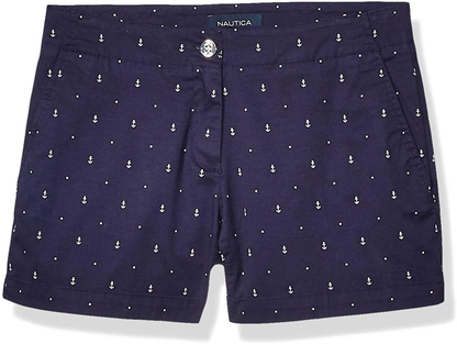Nautica Women'S Comfort Tailored Stretch Cotton Solid and Novelty Short Apparel & Accessories > Clothing > Shorts Kylie Max   