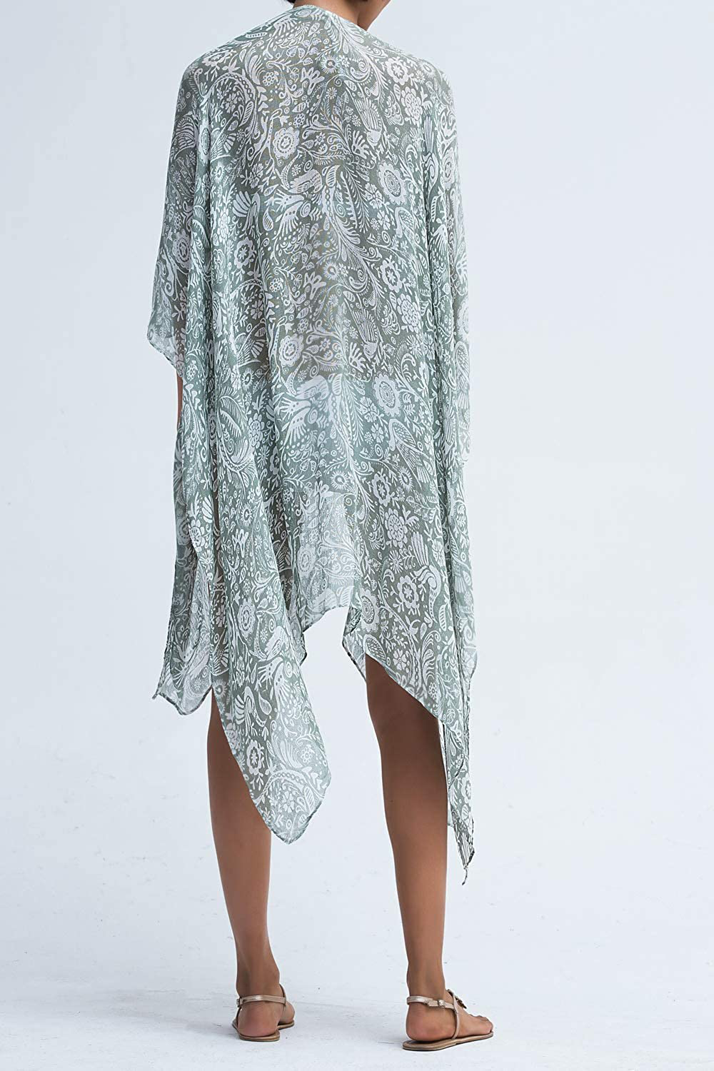 Moss Rose Women Summer Bikini Kimono Bathing Suit Cover Ups for Swimwear Apparel & Accessories > Clothing > Swimwear Kylie Max   
