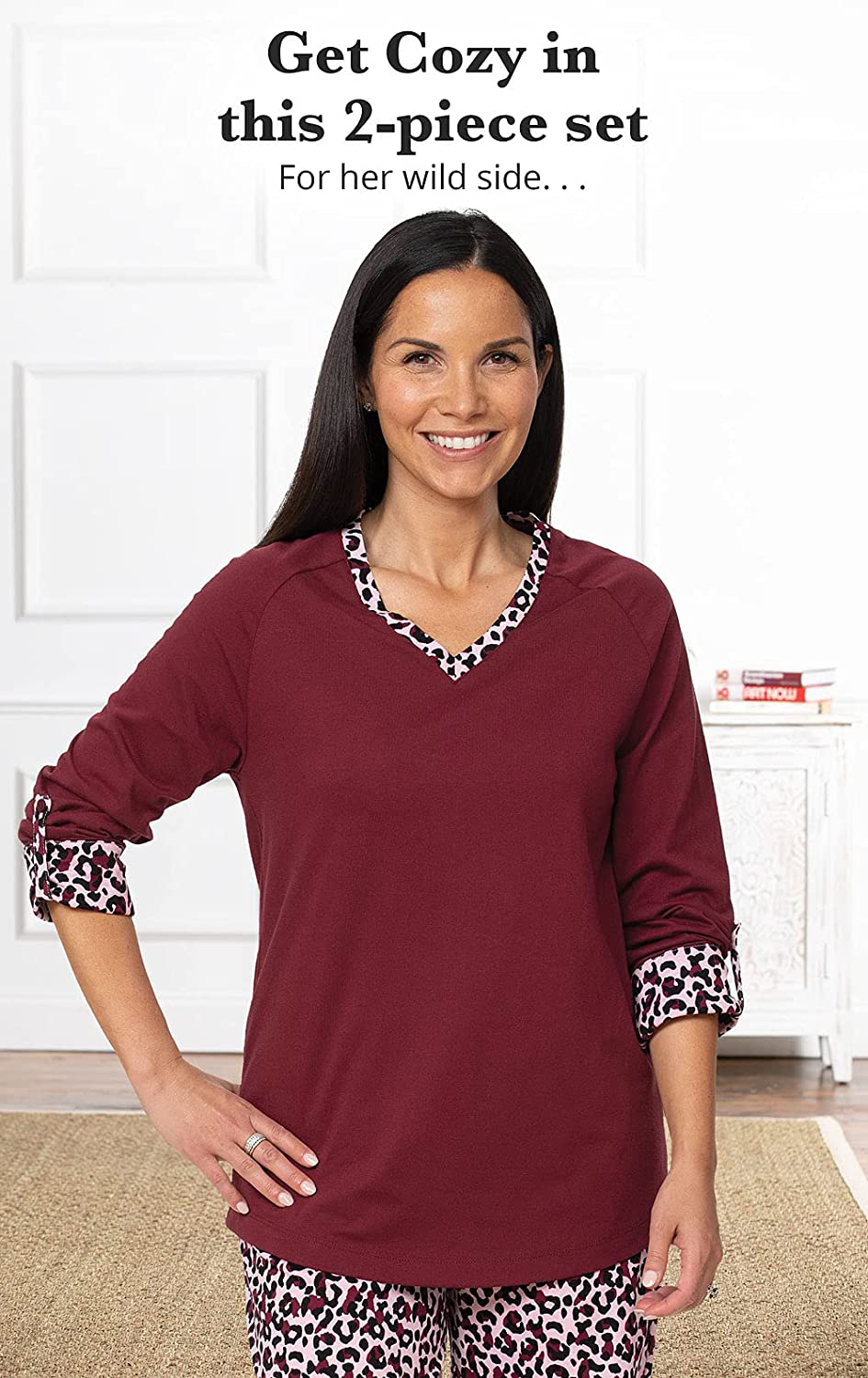Pajamagram Pajamas for Women - Ladies Pajamas Sets Apparel & Accessories > Clothing > Sleepwear & Loungewear > Pajamas Kylie Max   