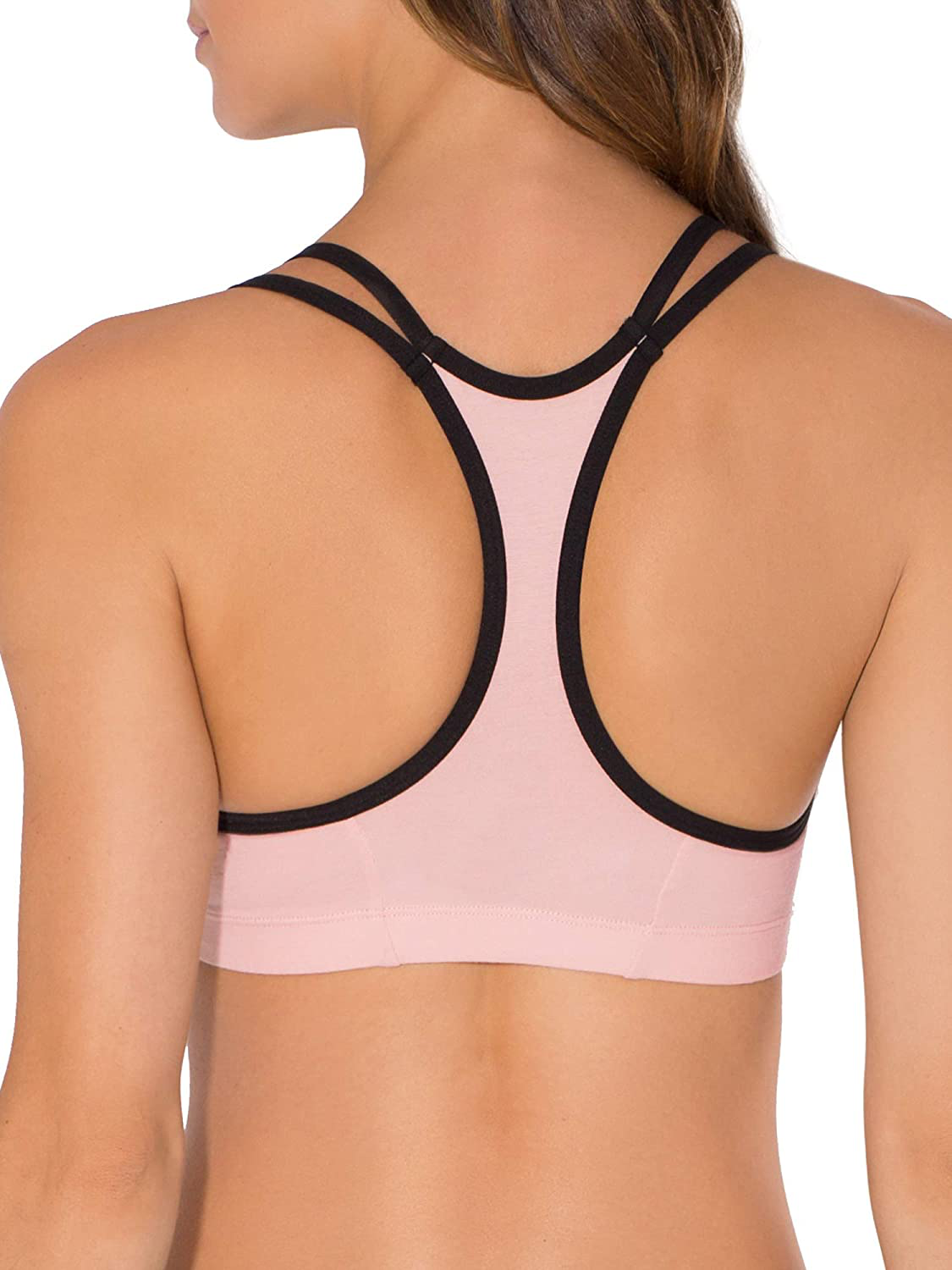 Fruit of the Loom Women'S Spaghetti Strap Cotton Pullover Sports Bra Apparel & Accessories > Clothing > Underwear & Socks > Bras Kylie Max   