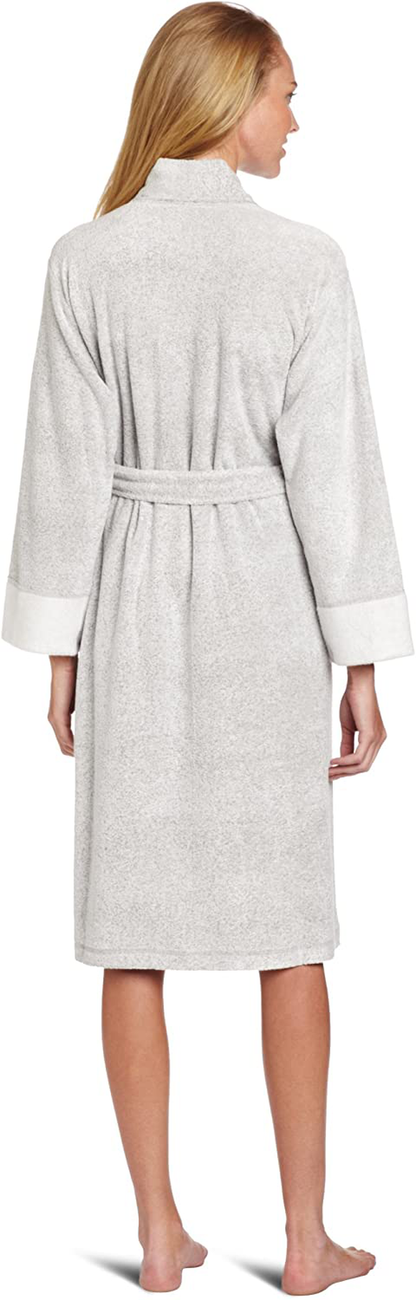 N Natori Nirvana Brushed Terry Bathrobe Robe for Women Apparel & Accessories > Clothing > Sleepwear & Loungewear > Robes Kylie Max   