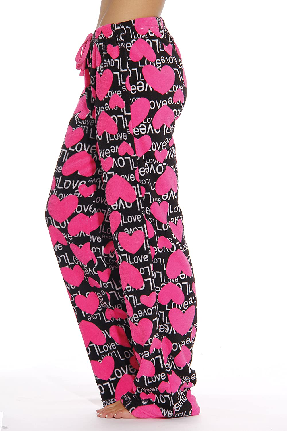 Just Love Women'S Cute Character Print Plush Pajama Pants - Petite to plus Size Apparel & Accessories > Clothing > Sleepwear & Loungewear > Pajamas Kylie Max   