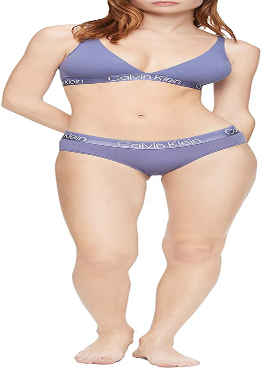 Calvin Klein Women'S Structure Cotton Lightly Lined Triangle Bra Apparel & Accessories > Clothing > Underwear & Socks > Bras Kylie Max   