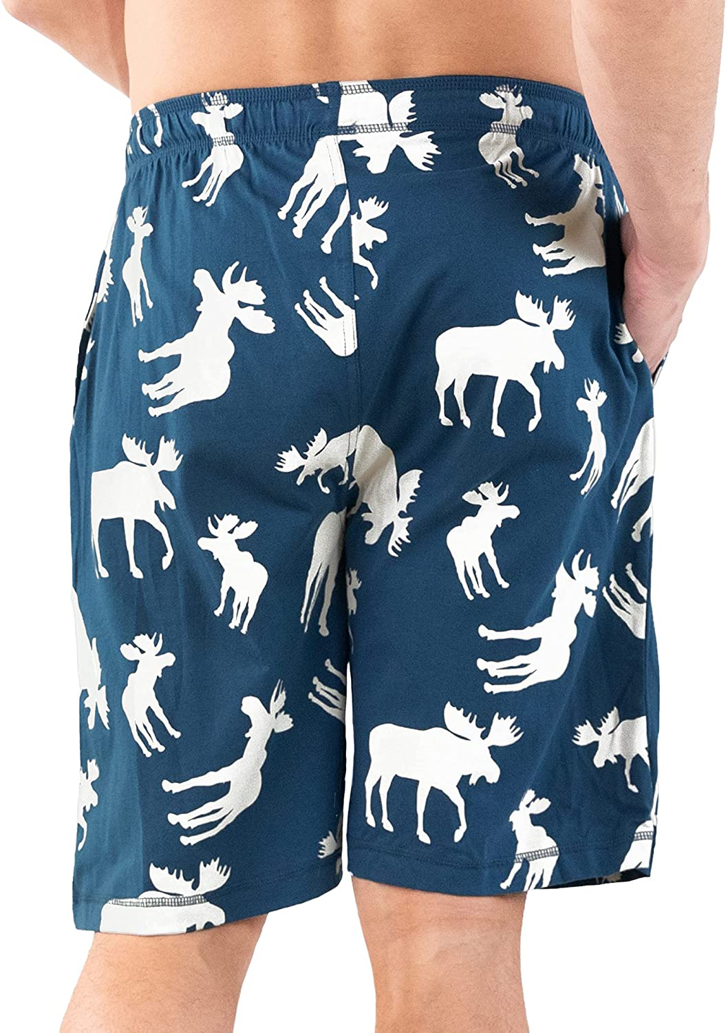 Lazy One Pajama Shorts for Men, Men'S Separate Bottoms, Cotton Loungewear Apparel & Accessories > Clothing > Sleepwear & Loungewear > Pajamas Kylie Max   
