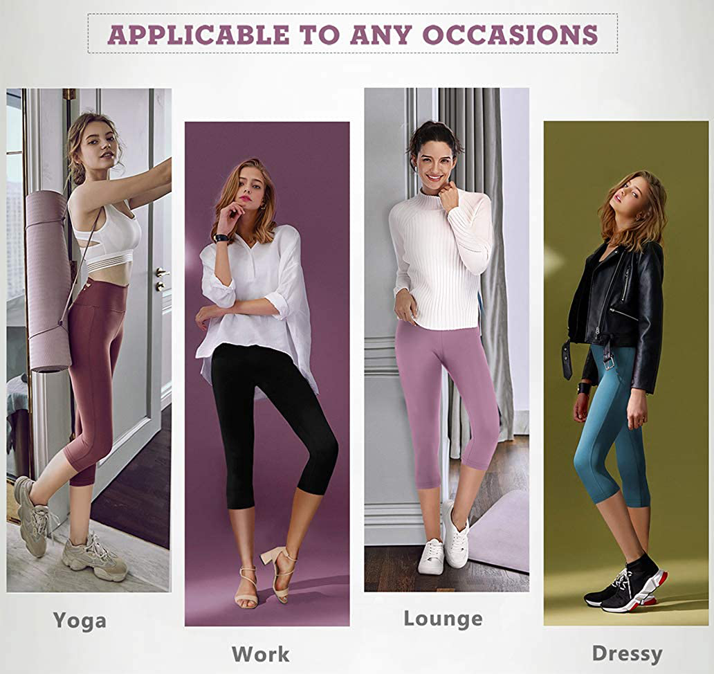 IUGA High Waisted Leggings for Women Workout Leggings with Inner Pocket Yoga Pants for Women Apparel & Accessories > Clothing > Activewear KYLIE MAX   