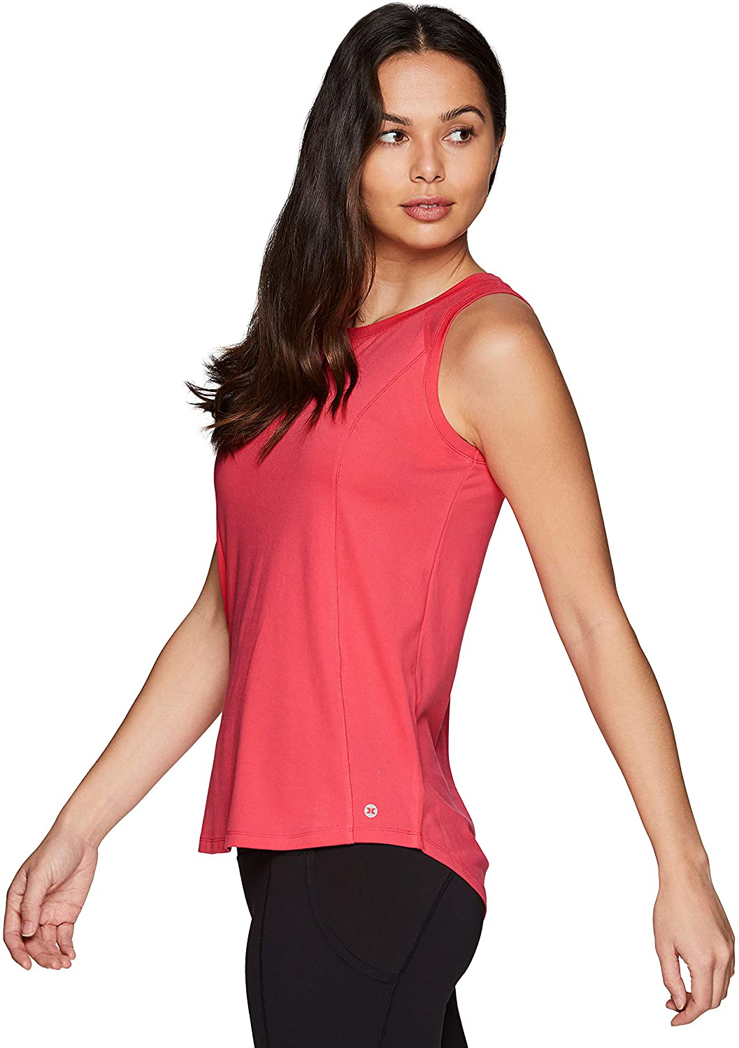 RBX Active Women'S Sleeveless Athletic Performance Running Workout Yoga Tank Top with Mesh Ventilation Apparel & Accessories > Clothing > Activewear Kylie Max   