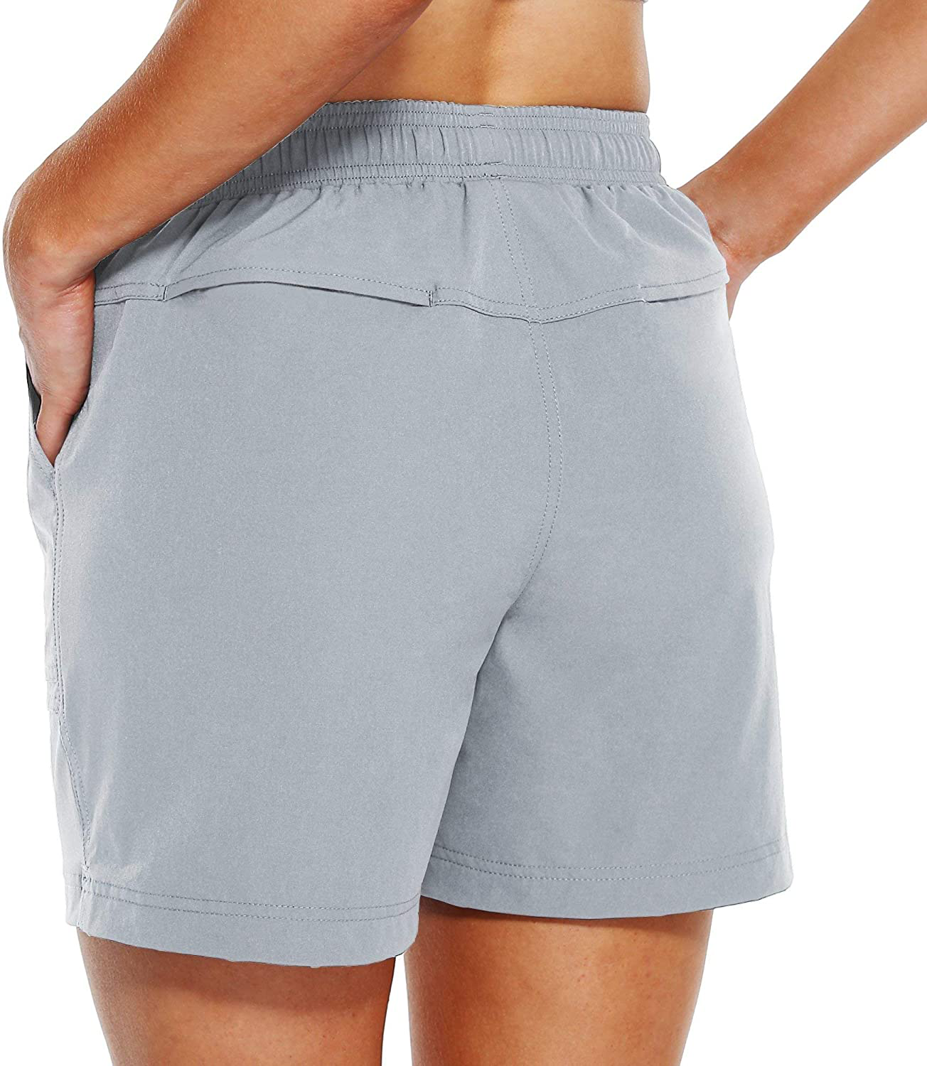Willit Women'S 5" Hiking Shorts Golf Athletic Outdoor Shorts Quick Dry Workout Summer Water Shorts with Pockets Apparel & Accessories > Clothing > Shorts Kylie Max   