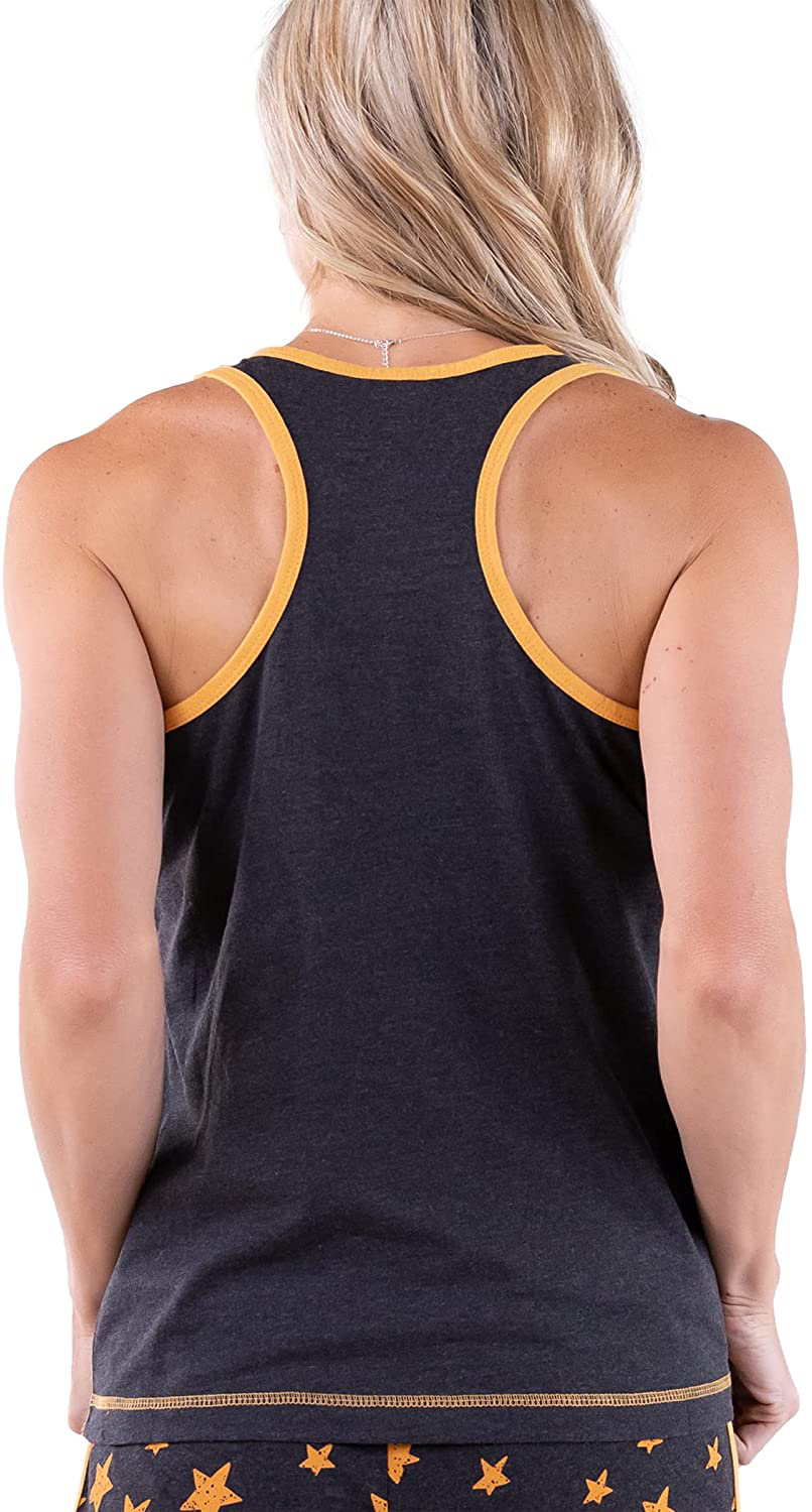 Lazy One Tank and Shorts Pajama Separates, Cute Summer Pajamas for Women, Mix-And-Match, Vintage Styling, Separates Apparel & Accessories > Clothing > Sleepwear & Loungewear > Pajamas Kylie Max   