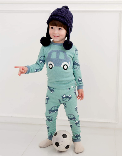 VAENAIT BABY Toddler Kids Boys Girls 100% Cotton Jaws Truck Dino Snug Fit Sleepwear Pajama Pjs Set Apparel & Accessories > Clothing > Sleepwear & Loungewear > Pajamas Kylie Max   