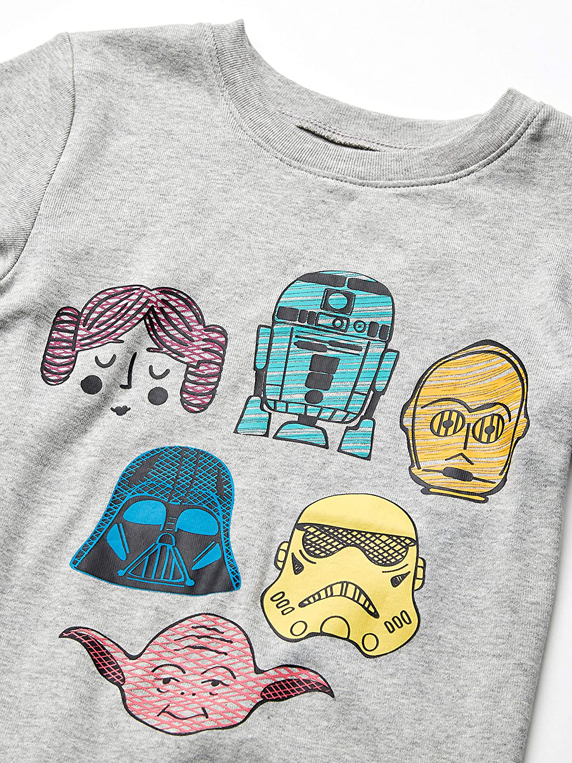 Spotted Zebra Kids' Disney Star Wars Marvel Snug-Fit Cotton Pajamas Sleepwear Sets Apparel & Accessories > Clothing > Sleepwear & Loungewear > Pajamas Kylie Max   