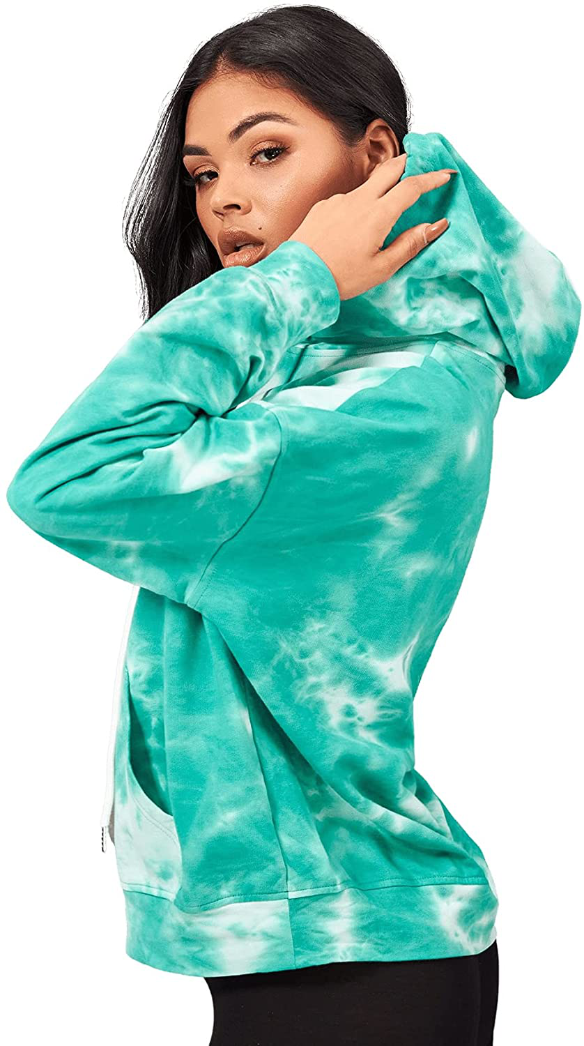 Sweatyrocks Women'S Casual Heart Print Long Sleeve Pullover Hoodie Sweatshirt Tops Apparel & Accessories > Clothing > Activewear Kylie Max   