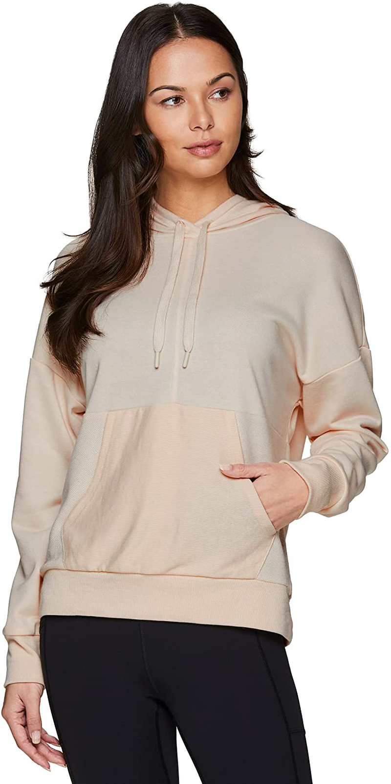 RBX Active Women'S Fashion Yoga Lightweight Long Sleeve Pullover Hoodie Top Apparel & Accessories > Clothing > Activewear Kylie Max   