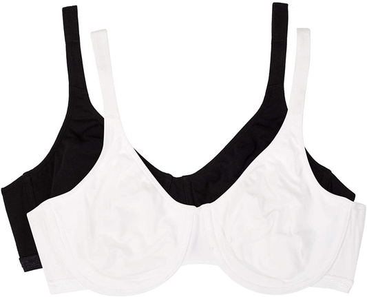 Fruit of the Loom Women'S Cotton Stretch Extreme Comfort Bra Apparel & Accessories > Clothing > Underwear & Socks > Bras Kylie Max   