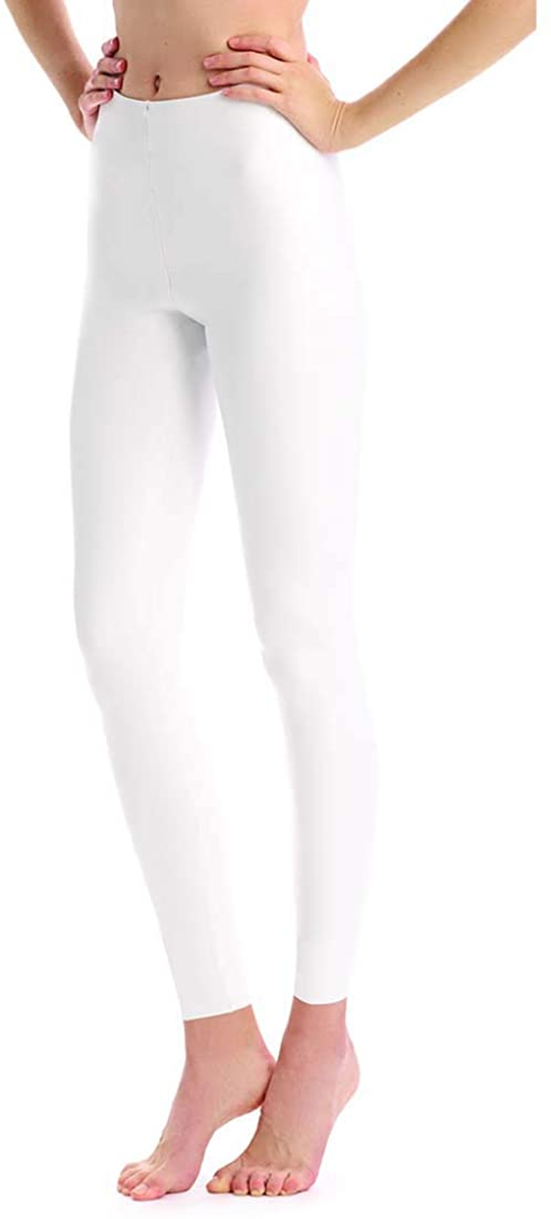 Commando Women'S Perfect Control Faux Leather Leggings Apparel & Accessories > Clothing > Underwear & Socks > Shapewear commando White Medium 